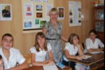 Захарова Татьяна Николаевна с учениками 7-го и 9-го классов